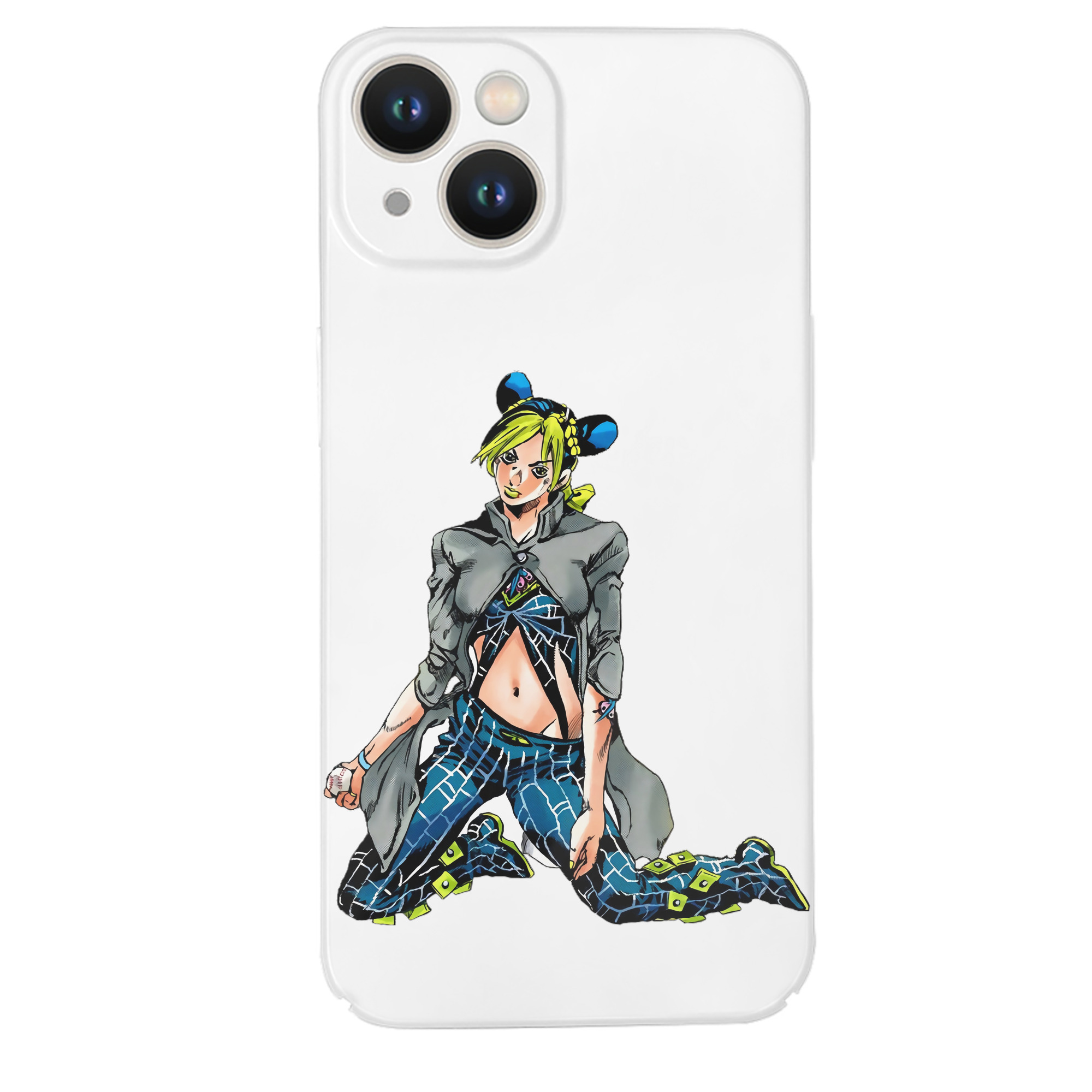 （画像用） "ジョジョの奇妙な冒険 くうじょう ジョリーン JoJo's Bizarre Adventure Jolyne Cujoh " 【iPhone 14シリーズ対応】ハードケース